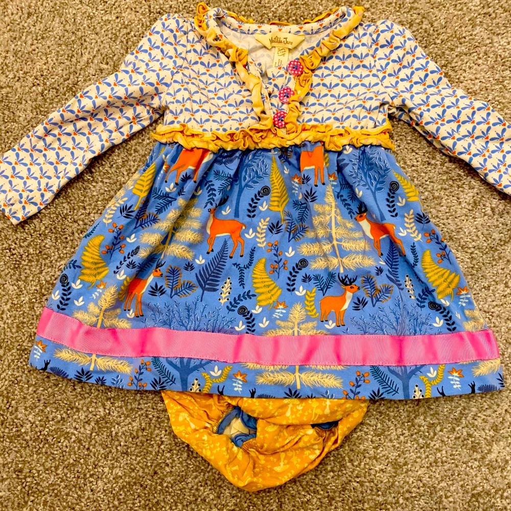 Matilda Jane Hearth & Home Dress Make Believe 6-12